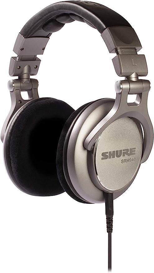 SHURE SRH940 ヘッドフォン Shure SRH940 Professional Reference Double Headphones JP