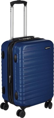 Amazon Basics Blue Hardside Spinner Luggage Wheel Expandable 21 Inch