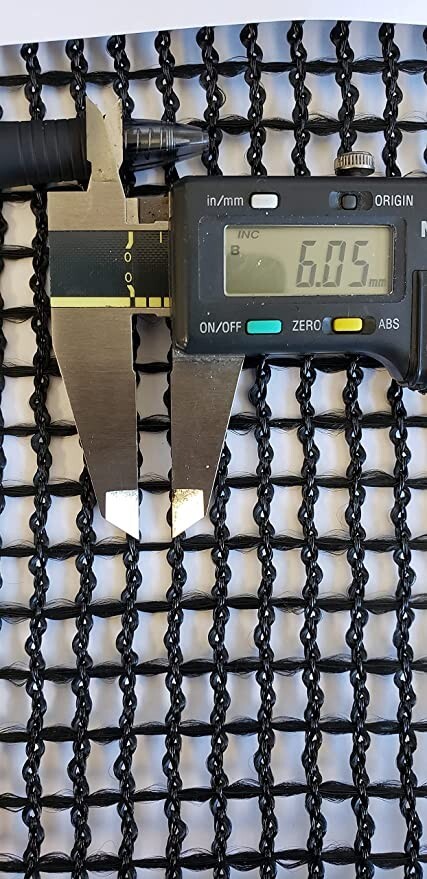 NETTEXX Golf Practice High Impact Barrier Netting 10ft x 40ft (100% Made in USA)