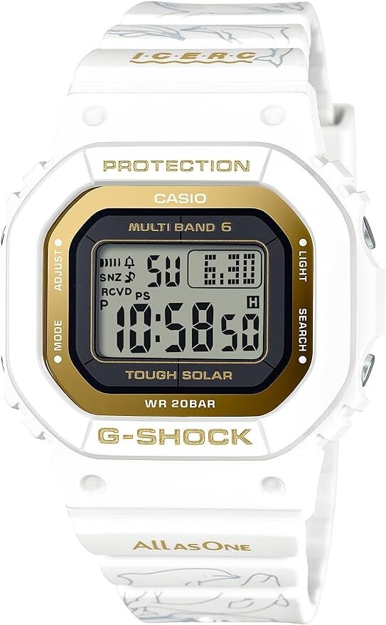 Pre-owned Casio G-shock Gmd-w5601k-7jr Collaboration 30th Anniversary Dolphin Design