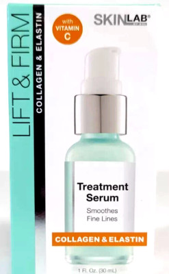 SKINLAB LIFT & FIRM COLLAGEN & ELASTIN WITH VITAMIN C TREATMENT SERUM 1 oz
