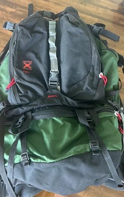 Osprey Vector Two Xenith Pro Backpack Medium Black And Green