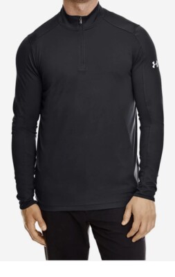 Under Armour Mens Tech 1/4 Zip Pullover Black 2XL NEW