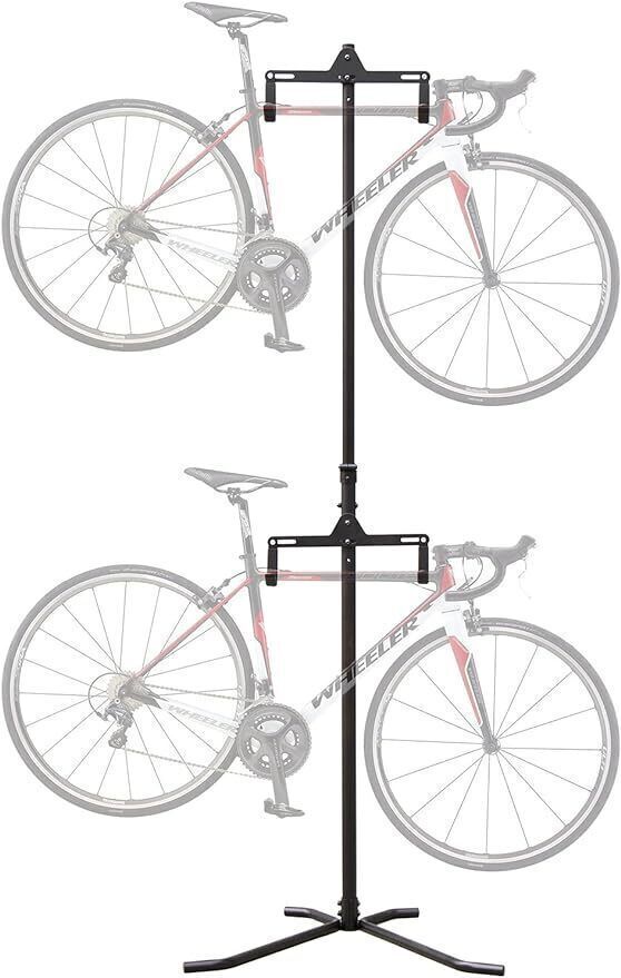 Vertical Hanger Parking Rack Gravity Floor Storage Stand Gar