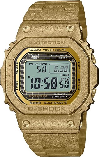 Pre-owned Casio G-shock Gmw-b5000pg-9jr Recrystallized 40th Anniversary Limited Watch Men