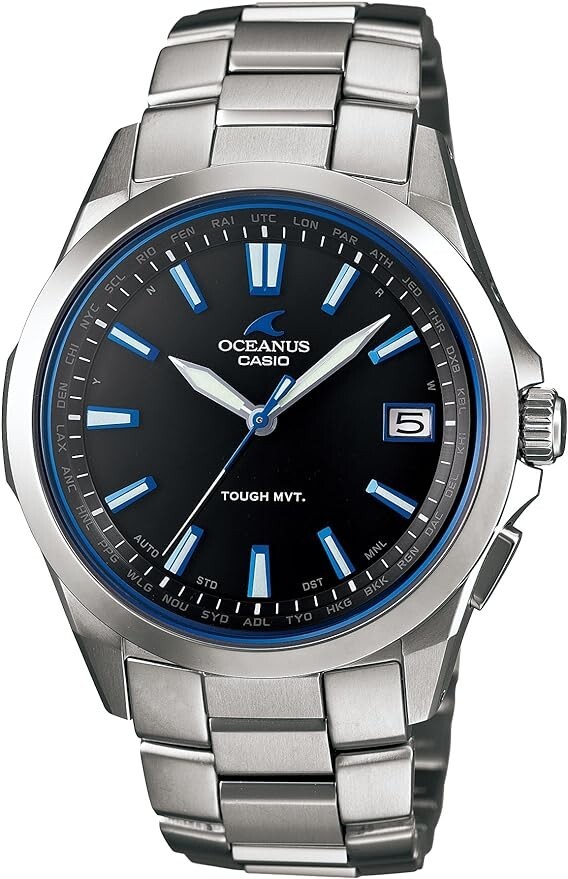 Pre-owned Casio Brand-new  Oceanus Ocw-s100-1ajf Titanium Radio Solar Watch Jdm