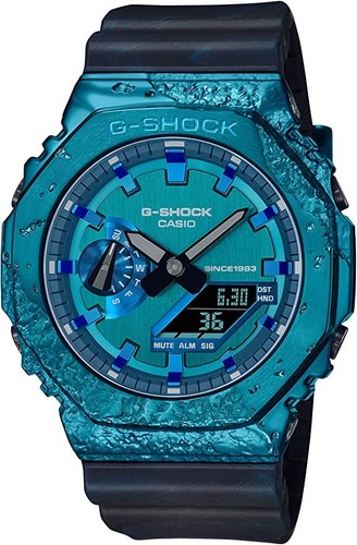 Pre-owned G-shock Casio  Gm-2140gem-2ajr 40th Anniversary Adventurer Stone Watch Men