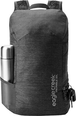 NEW-Eagle Creek Packable Backpack Heathered Black