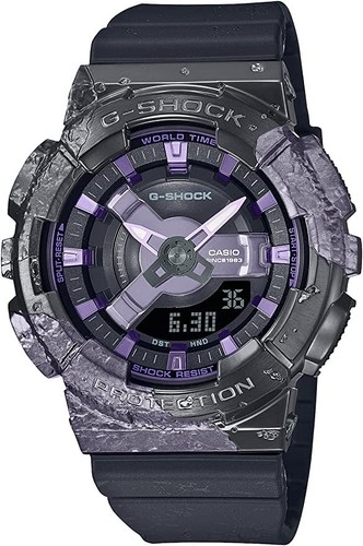 Pre-owned Casio G-shock Gm-s114gem-1a2jr 40th Anniversary Adventurer Stone Watch Women