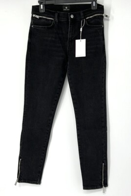 Anine Bing NEW Black Jax Jeans Women s Size 27 Ankle Skinny Low Rise