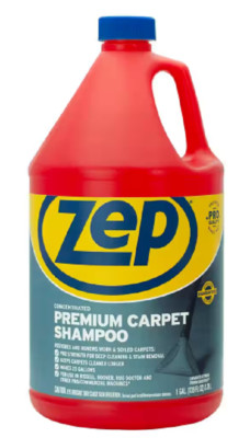 ZEP Premium Carpet Shampoo 1 Gal. Eliminates Allergens/Dust Mites Fresh Scent