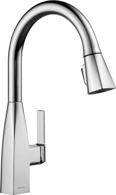 Peerless Single Handle Pulldown Kitchen Faucet - Stainless, Chrome, P7919LF-1.0