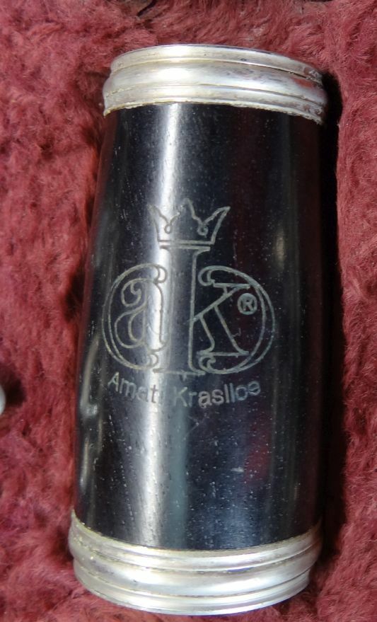 Amati Kraslice ACL 314 Clarinet Made in Czech Republic Serial # 221760