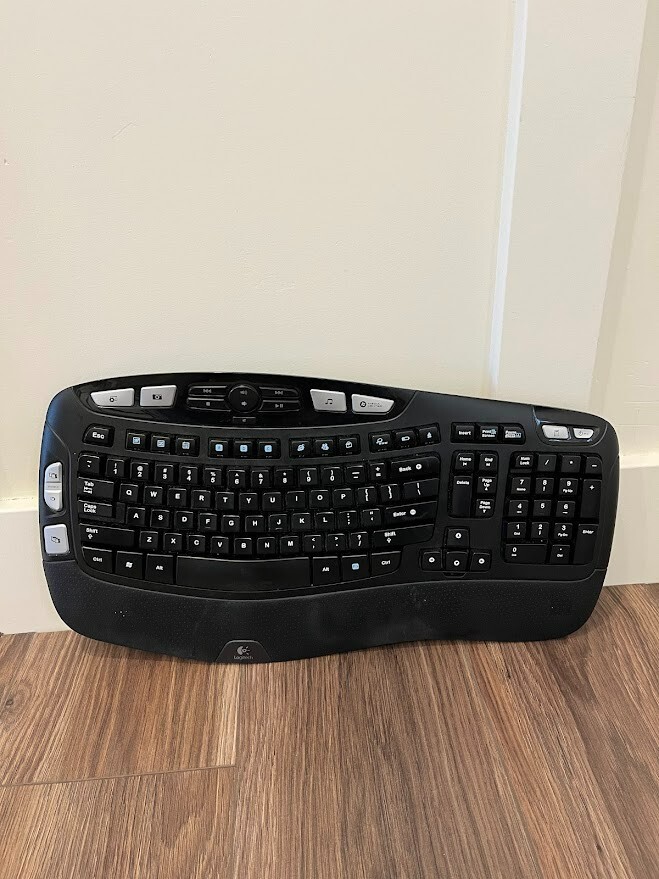 Logitech K350 Wireless Wave Ergonomic Keyboard (Receiver Not Included)