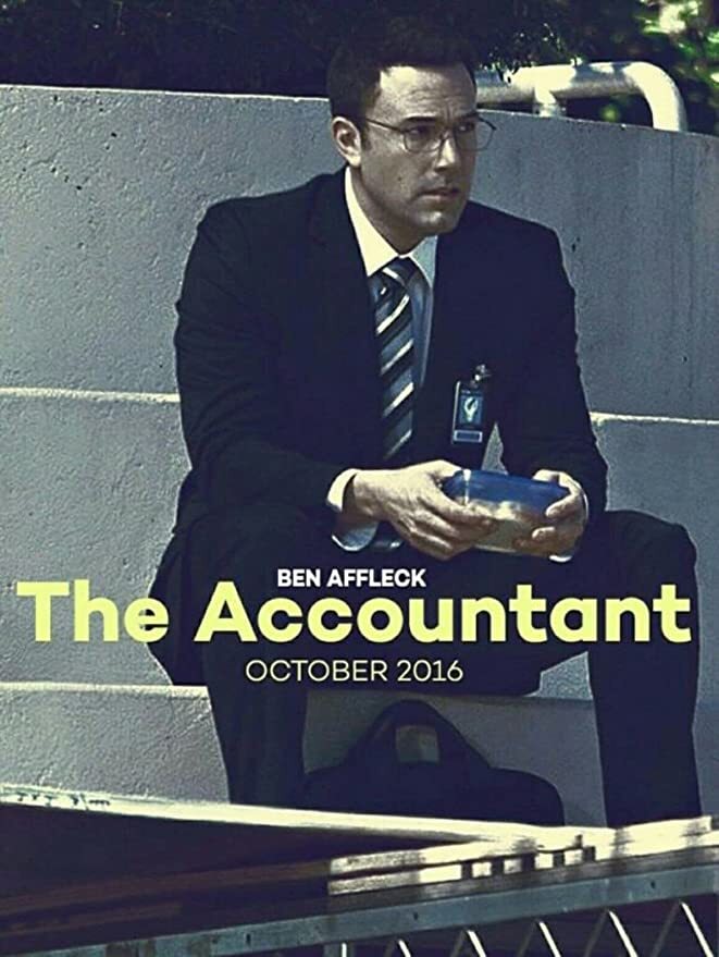 The Accountant Movie Poster Art Print - No Frame