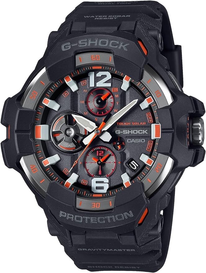 Pre-owned Casio G-shock Gravity Master Gr-b300-1a4jf Men's Watch Bluetooth Black
