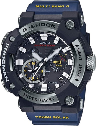 Pre-owned Casio G-shock Gwf-a1000-1a2jf Tough Solar Master Of Frogman Watch Men Japan