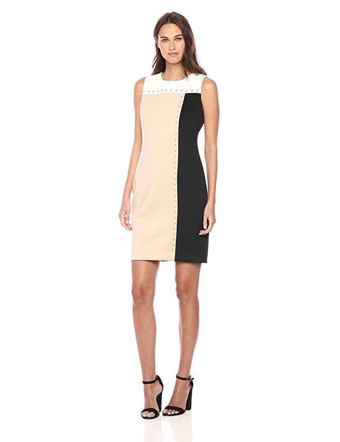 

Tommy Hilfiger NWT Элегантный чехол для подводного плавания цвета слоновой кости/хаки/черного цвета с люверсом, Ivory;khaki and black