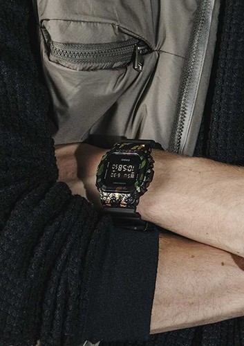 Pre-owned G-shock Casio  Gm-5640gem-1jr 40th Anniversary Adventurer Stone Watch Men