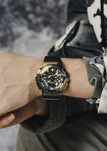 Pre-owned Casio G-shock Gm-114gem-1a9jr 40th Anniversary Adventurer Stone Watch Men