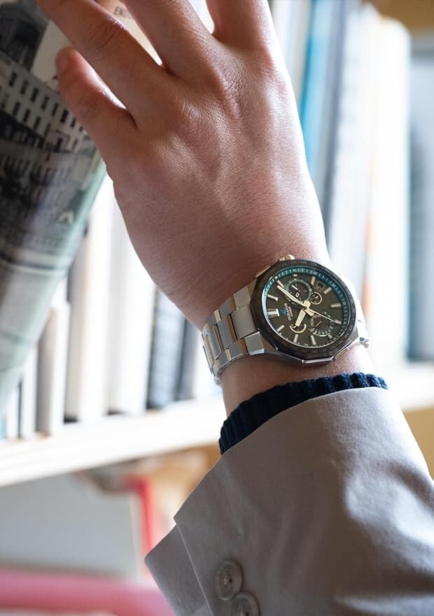 Pre-owned Casio Brand-new  Oceanus Ocw-t6000a-1ajf Titanium Radio Solar Watch "jdm"