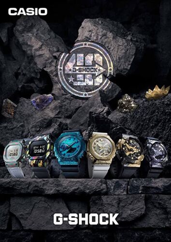 Pre-owned Casio G-shock Gm-114gem-1a9jr 40th Anniversary Adventurer Stone Watch Men