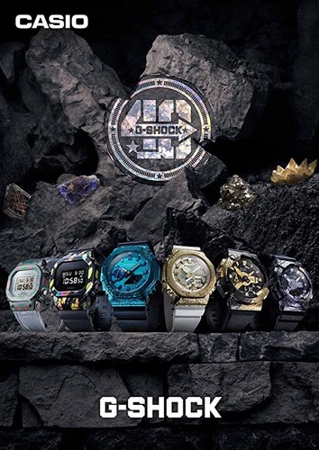 Pre-owned G-shock Casio  Gm-5640gem-1jr 40th Anniversary Adventurer Stone Watch Men