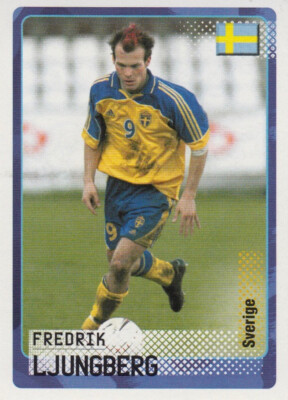 Panini Sticker Road To The FIFA World Cup 2002 Nr. 72 Fredrik Ljungberg SWE Bild