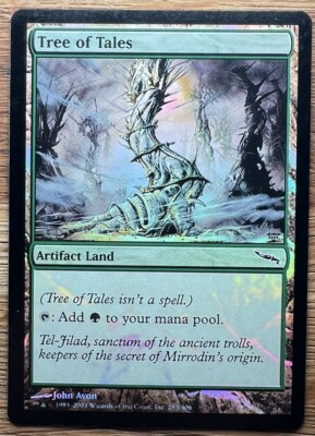 FOIL Tree of Tales MTG Mirrodin