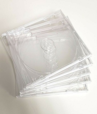 Standard Single 1-Disc CD Jewel Cases CheckOutStore Black Tray Only 400 Unassembled