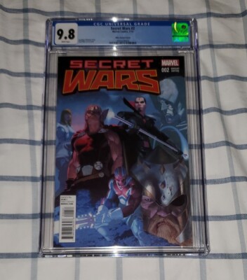 Secret Wars #2 CGC 9.8 (1st Appearance: God Emperor Doom) 1:25 Variant Cover
