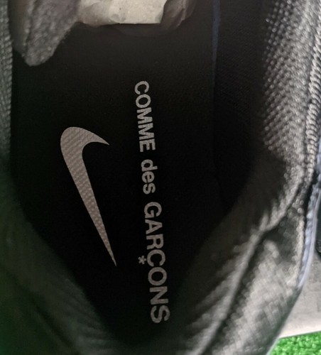 Pre-owned Nike Comme Des Garcons Cdg X Women's  Outburst Black Sz 9 Ct2863-001 No Chain