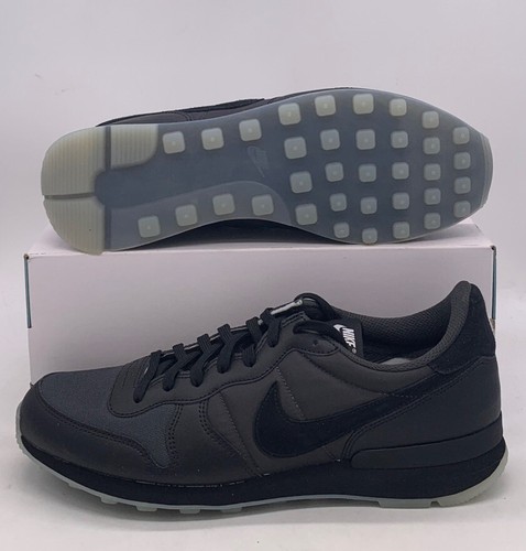 Nike Internationalist Black Running Sneakers Retro 631754-003 Mens Size 12