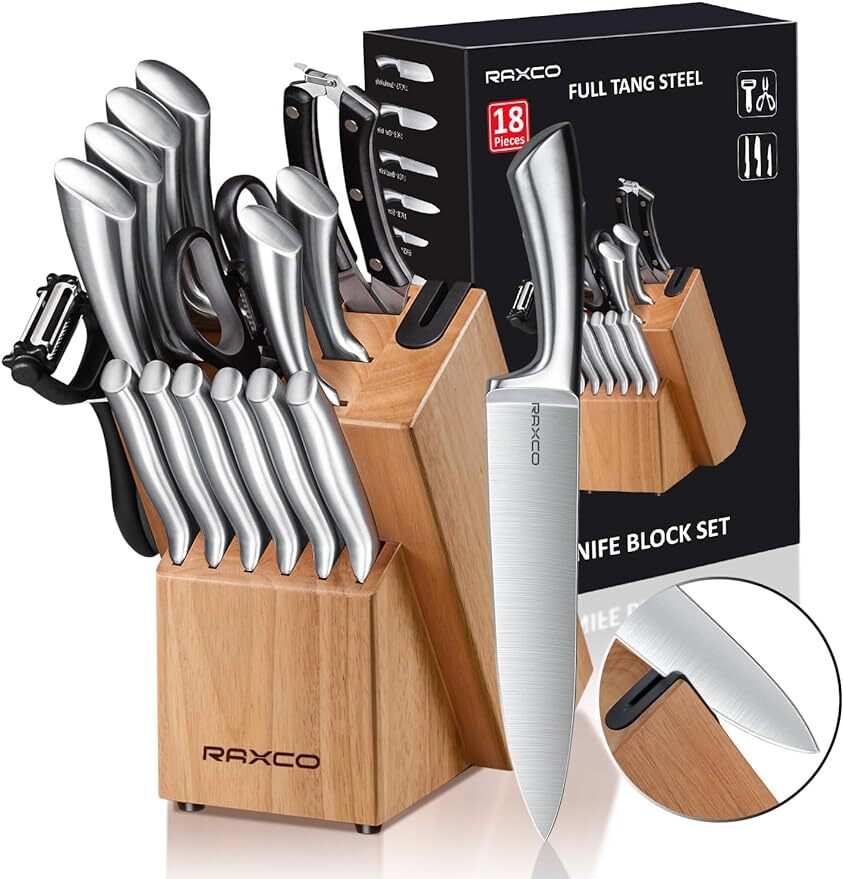 ,18-piece Knife Set-the Set Of Knives Set For Kitchen