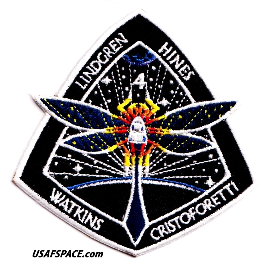 Authentic NASA SPACEX -CREW-4- ISS Mission - AB Emblem -CREW