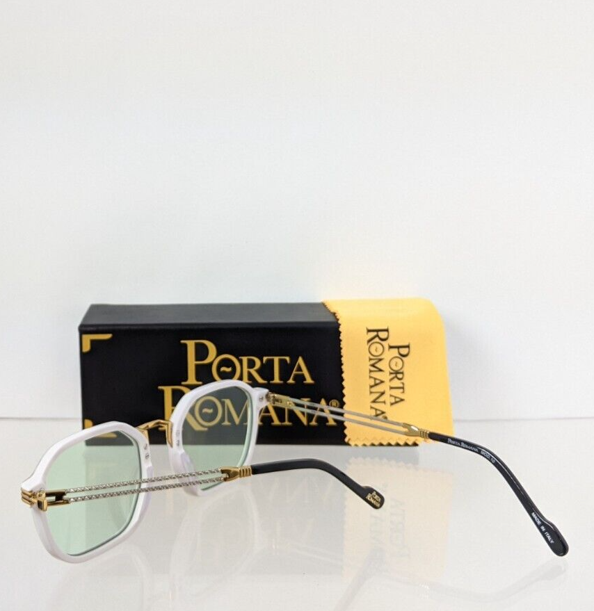 Pre-owned Porta Romana Authentic  Sunglasses Mod. 010 Col. 10a2 Vintage Frame In Green