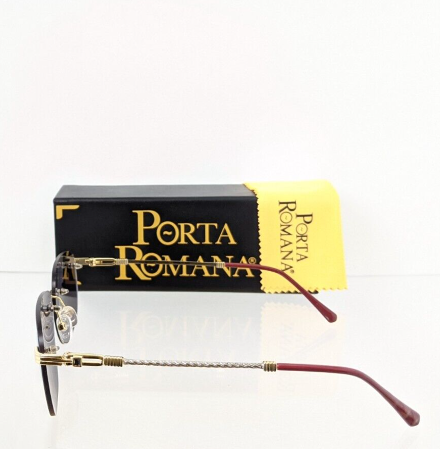 Pre-owned Porta Romana Authentic  Sunglasses Mod. 1009 Col. 100w Vintage Frame In Blue