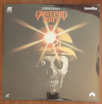 Graveyard Shift Laserdisc, New and Sealed, Stephen King, Kelly Wolf