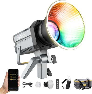 COLBOR Video Light CL220R RGB 220W Continuous Lighting 2700-6500K CRI97+