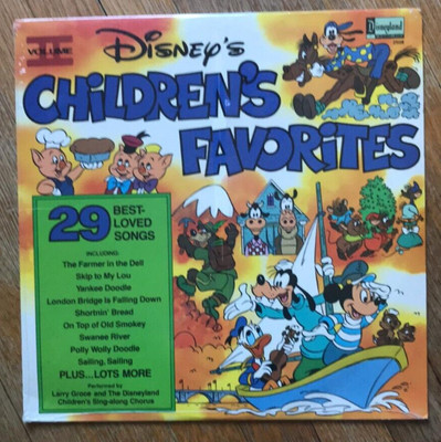 Vintage Disney's Childrens Favorite Vol II Record Sealed New