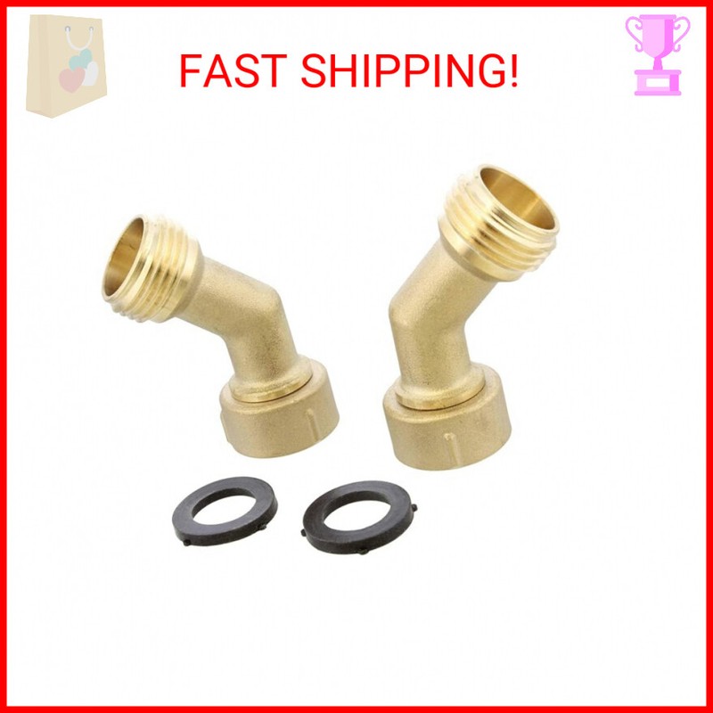 Elbow Fitting 2pk With 4 Washers - Outdoor Faucet Extender