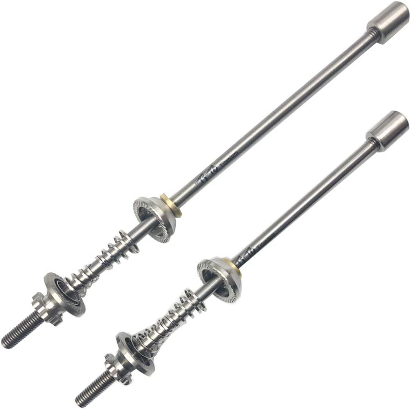 Tito 1 Pair Lightest Titanium Quick Release for Road Bike Wheels Hub Mountain Bi