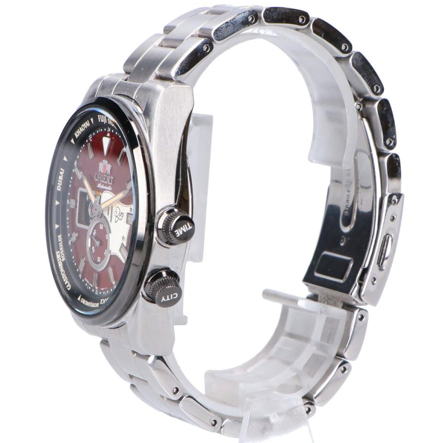 Pre-owned Orient Retro Future Guitar Limited Edition Red Dial Men's Watch Rn-ar0302r