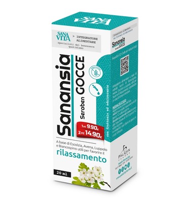 Sanavita Sanansia Seraben Gocce Paladin Pharma 20ml