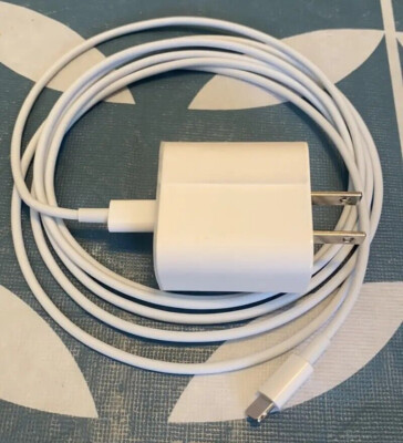 For iPhone 13/14 Pro Max/iPad Fast Charger 20W PD Cable Power Adapter Type-C 6FT