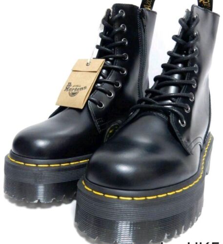 Authentic Dr. Martens JADON double sole 8 holes UK5 inside zip platform #2479D Authentic Dr. Martens JADON double sole 8 holes UK5 inside zip platform #2479D