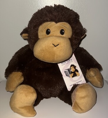 Warmies Cozy Plush Chimp Monkey Large Therapy Microwavable Heatable Toy