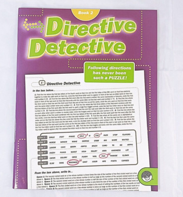 Directive Detective Book 2 By Mindware - NEW BOOK - OUT OF PRINT