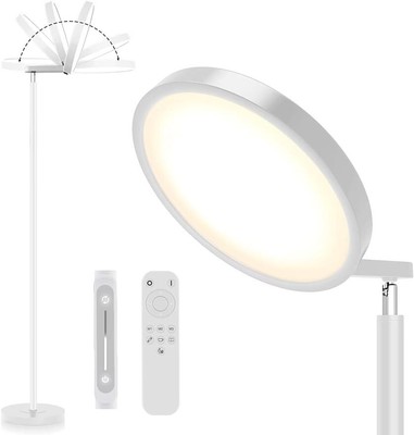 Sky LED Floor Lamp,Folding Modern Torchiere Floor Lamp,Bright Dimmable Led 