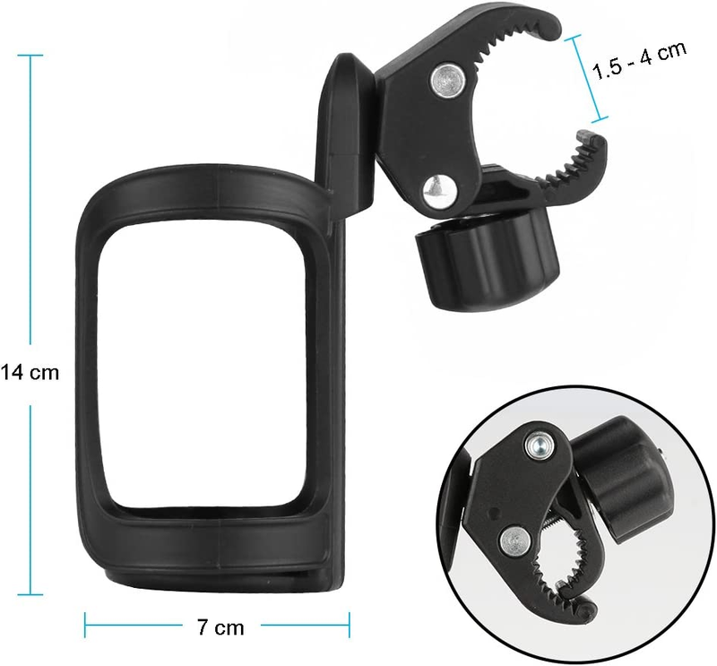 Bike Cup Holder, Bike Water Bottle Holders, Universal 360 Degrees Rotation Cup H